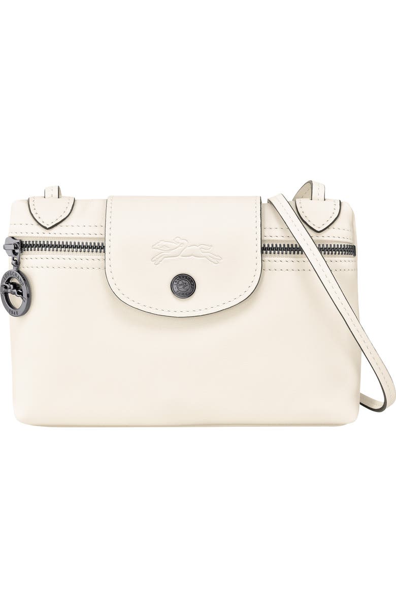 Longchamp Le Pliage Xtra Leather Crossbody Bag, Main, color,