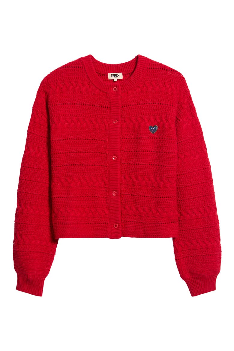 Daigoji Cardigan, Alternate, color, ROUGE