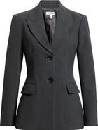 Nordstrom Astrid Sculpted Two-Button Blazer
