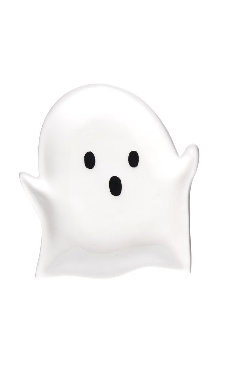 Transpac Dol Bat Ghost Spoon Rest 2 Assorted Designs, Alternate, color, Multicolored