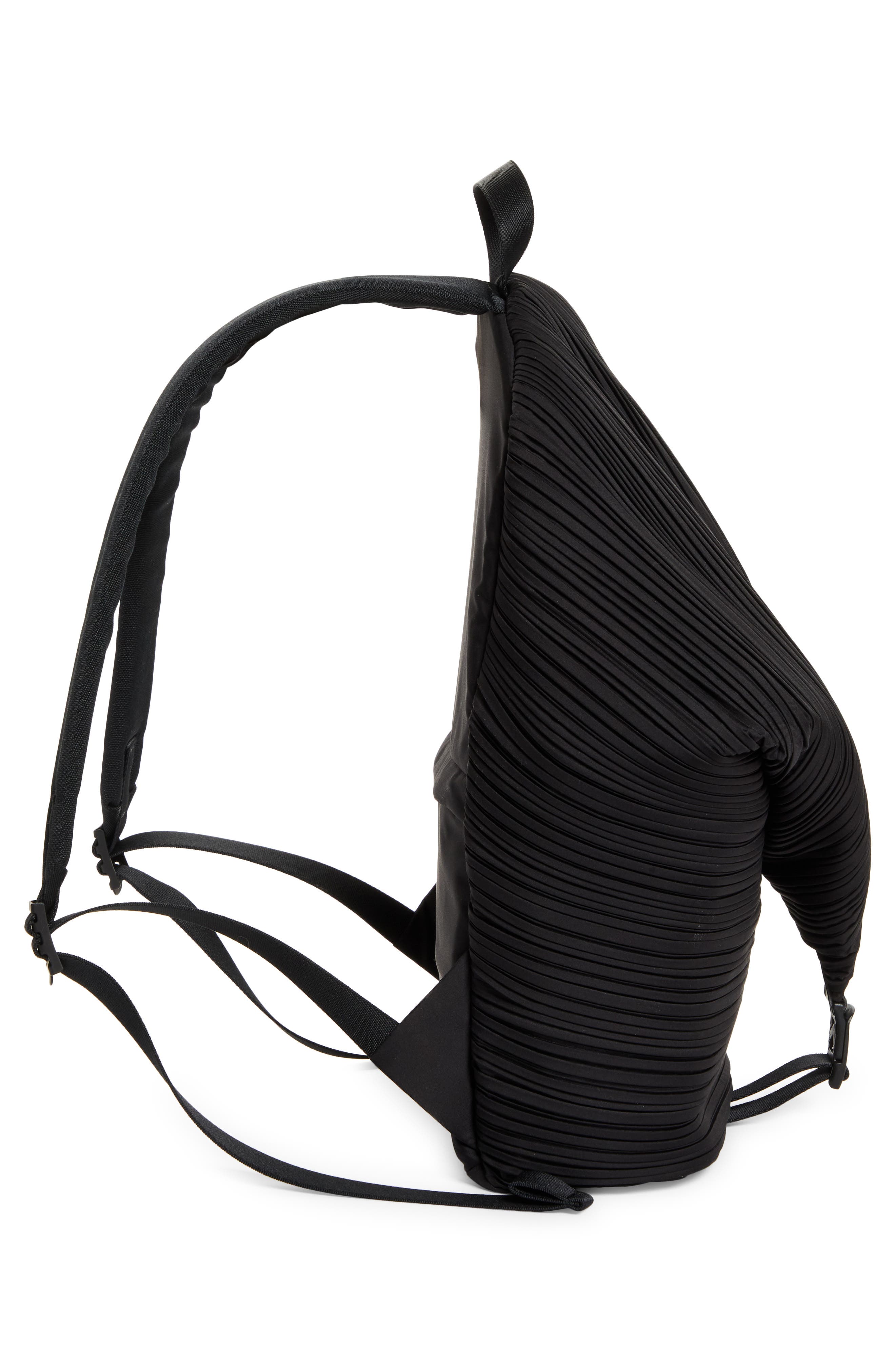 Pleats Please Issey Miyake Pleated Backpack, Alternate, color, 