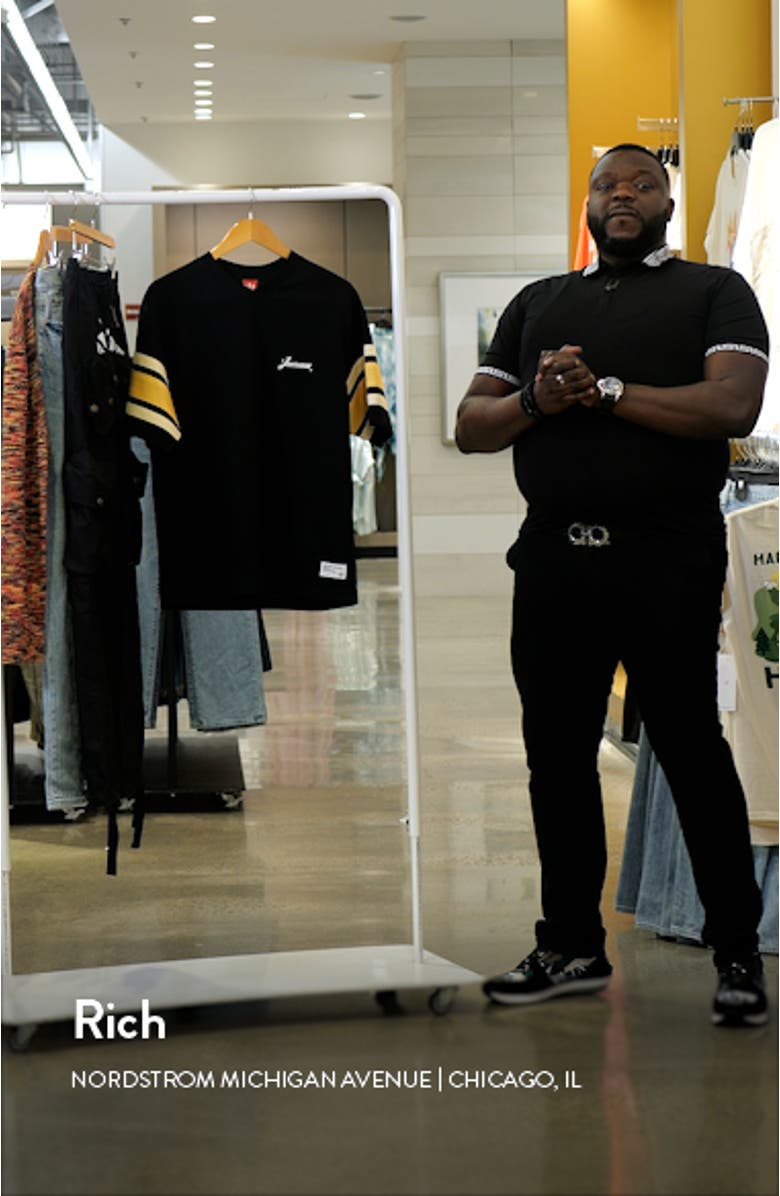 Propel Mesh V-Neck Graphic T-Shirt, sales video thumbnail