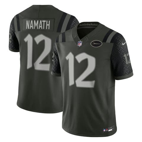 Men's Nike Joe Namath Gotham Green New York Jets 2025 Rivalries Collection Retired Player Limited Jersey
