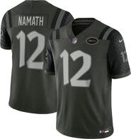Nike Men's Nike Joe Namath Gotham Green New York Jets 2025 Rivalries Collection Retired Player Limited Jersey