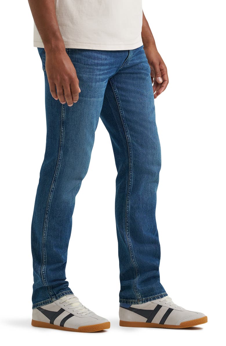 Wrangler Slim Fit Jeans, Alternate, color, Stormforge Blue