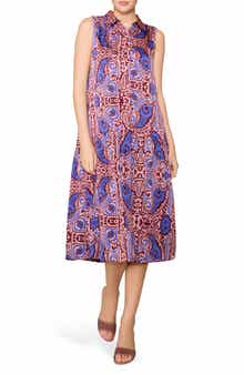 Sleeveless Shirtdress