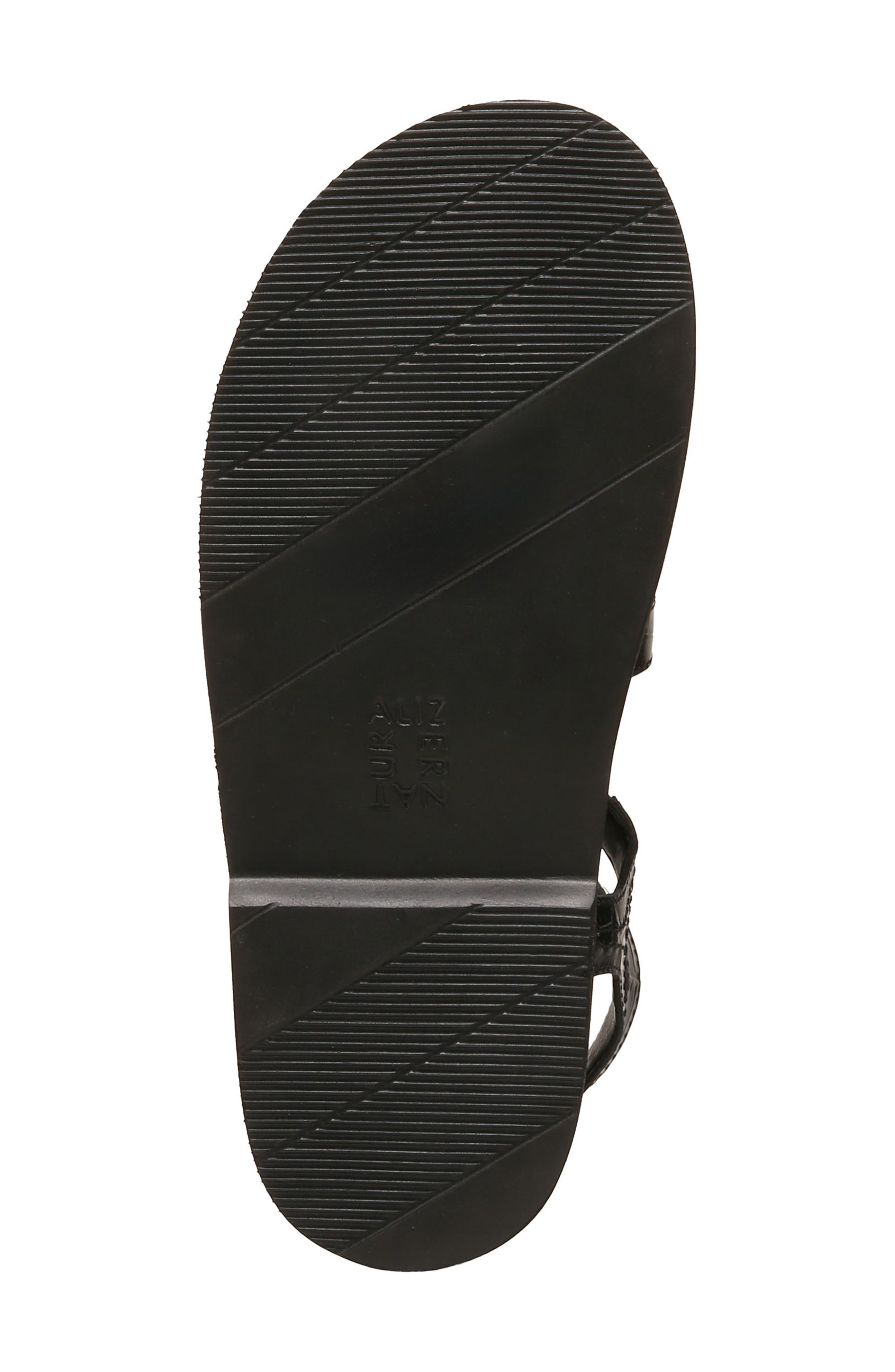 27 EDIT Naturalizer Lexie Ankle Strap Platform Sandal, Alternate, color, Black