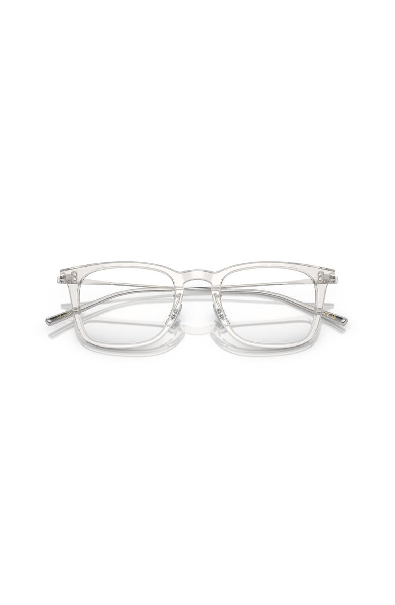 Oliver Peoples 49mm Rectangle optical glasses, Alternate, color, Grey