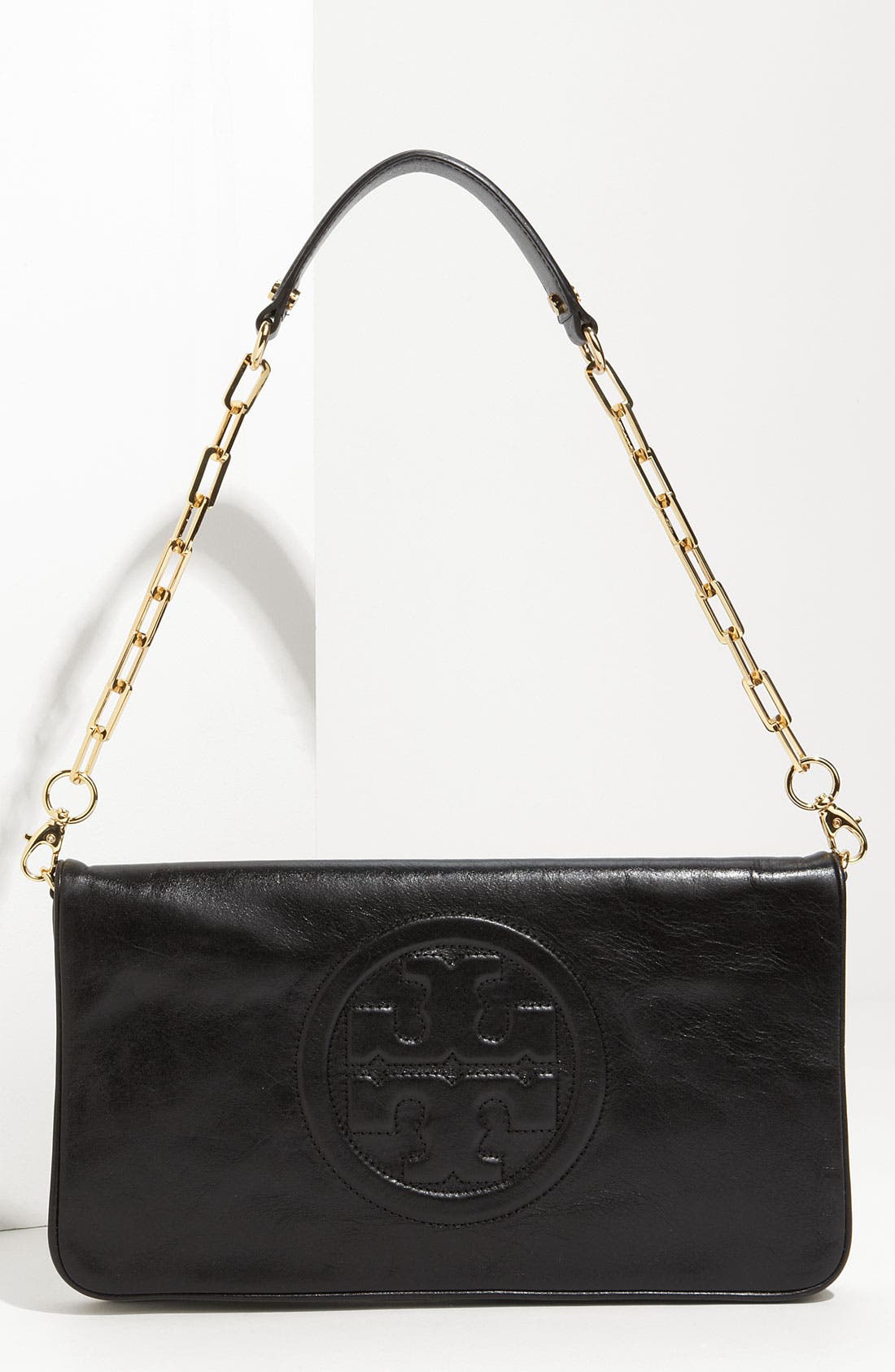 Tory Burch 'Reva Bombé' Clutch, Main, color, 