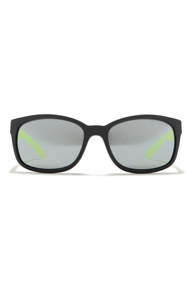 51mm Spirit Square Sunglasses, Main, color, MATTE BLACK