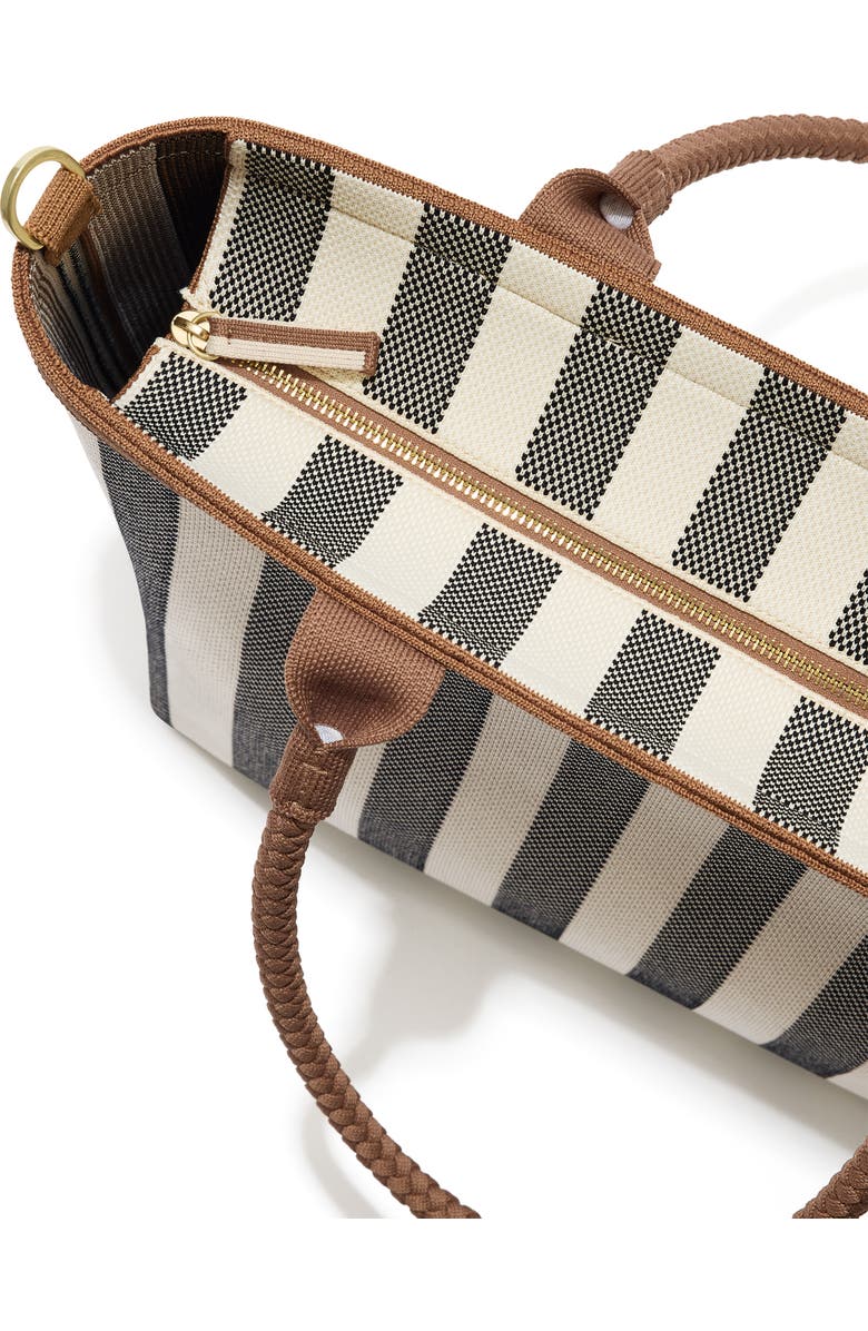 Rothy's The Lightweight Zip Tote, Alternate, color, Cabana Stripe