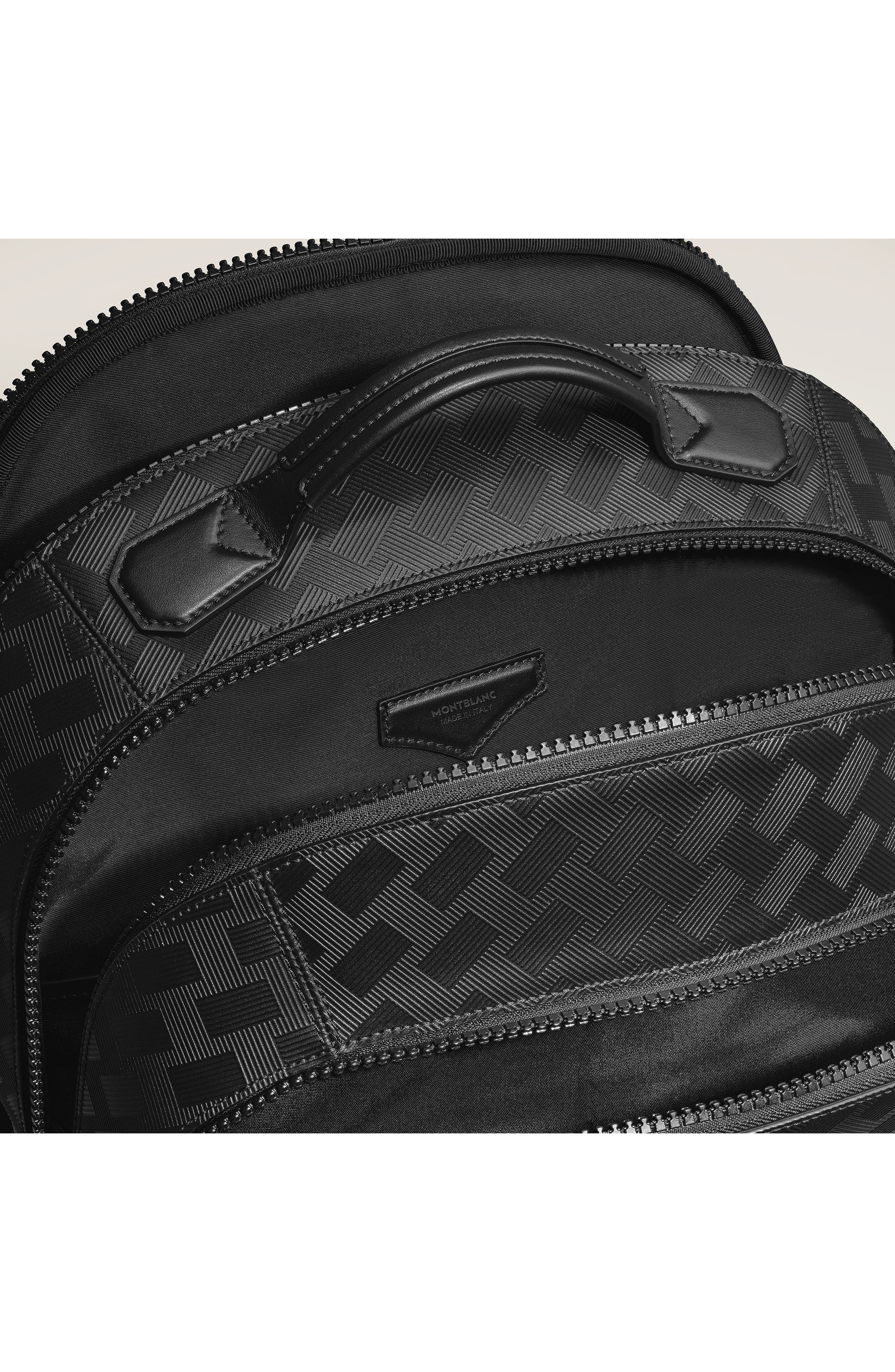 Montblanc Extreme 3.0 Leather Backpack, Alternate, color, Black