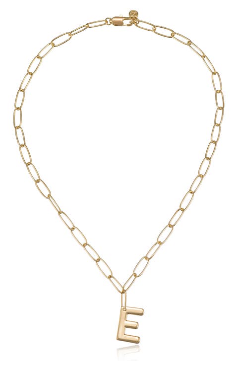 Initial Pendant Necklace