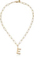 Ettika Initial Pendant Necklace