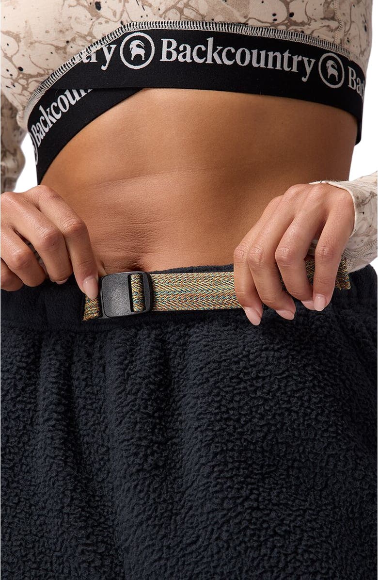 Backcountry Wander Pile-Fleece Pant - Women's, Alternate, color, Black