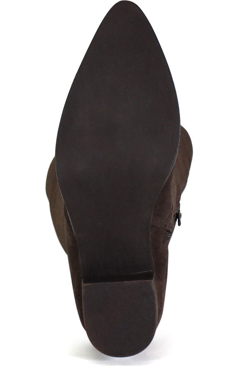 Diba True DIG ITAL Leather Sleek Tall Boot, Alternate, color, Dark Brown