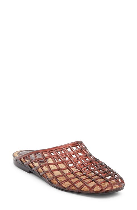 Sophie Clear Woven Mule (Women)