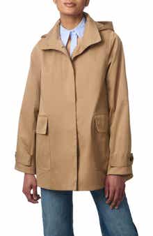 Bernardo Recycled Polyester Rain Coat