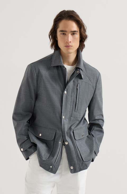 Bonded fresco field jacket