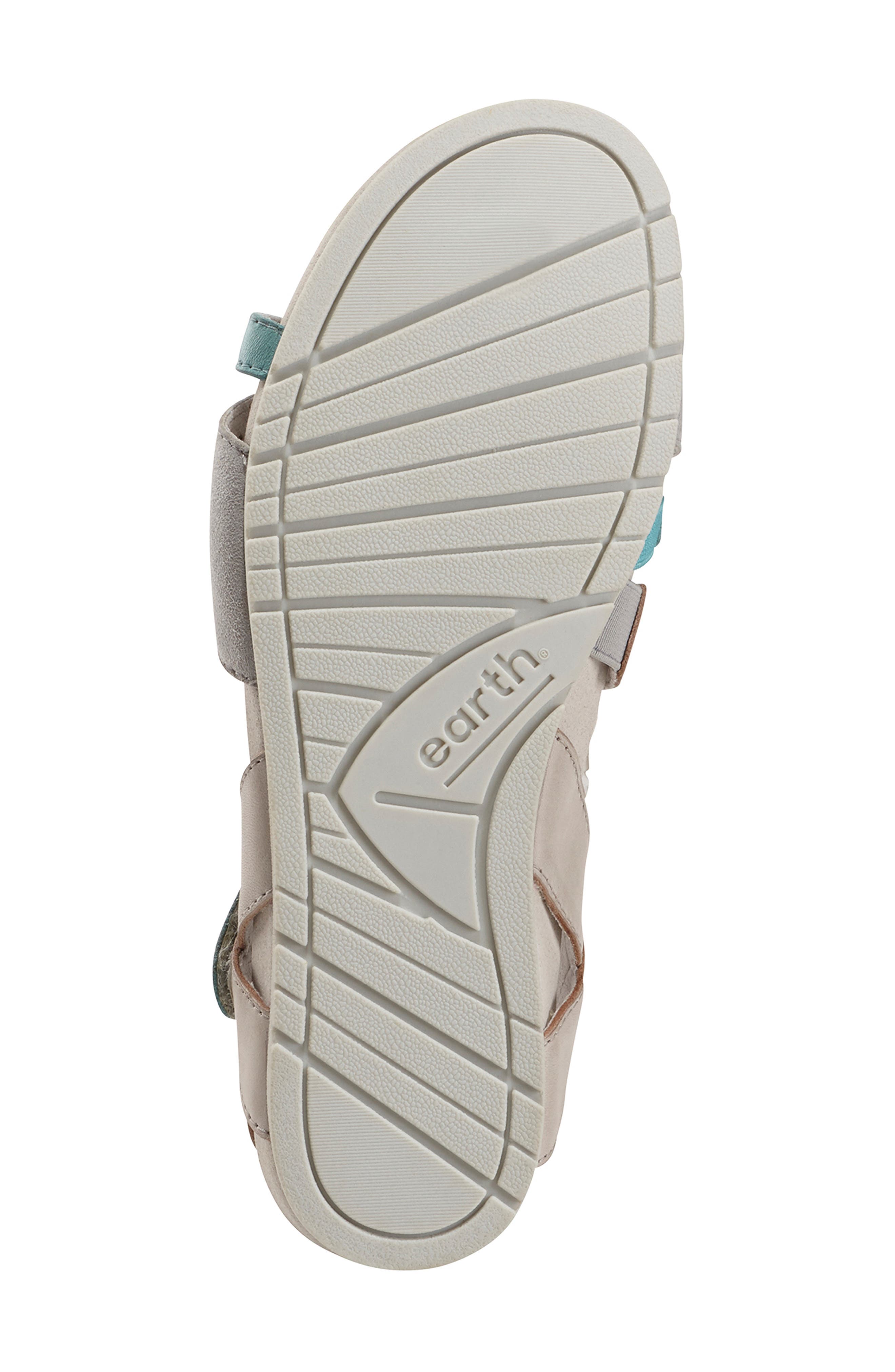 Laguna Sandal, Alternate, color, SILVER GREY LEATHER