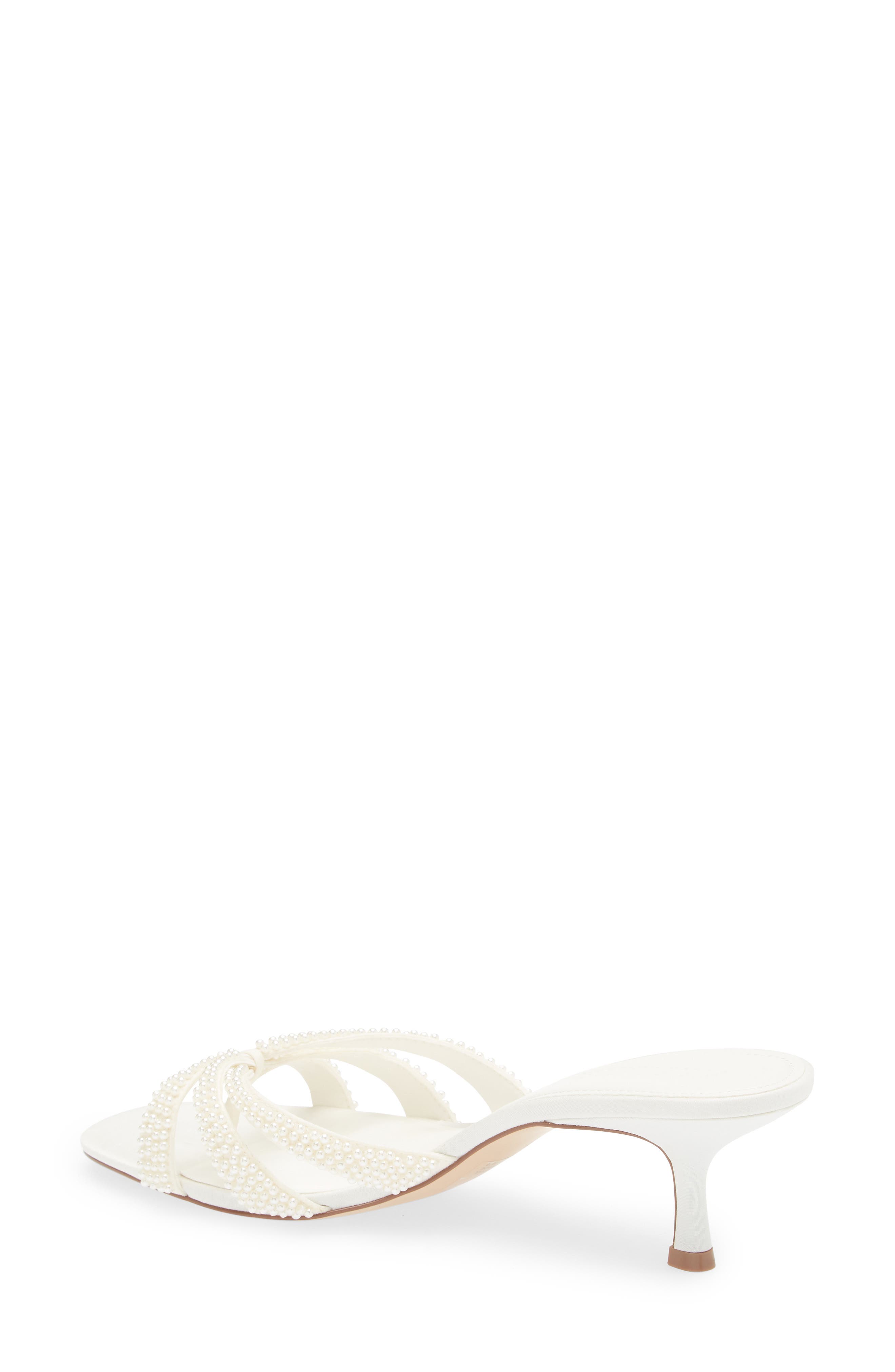 Steve Madden Cary Slide Sandal, Alternate, color, Ivory