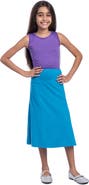 24sevenKid Casual Elastic Waist A-Line Skirt