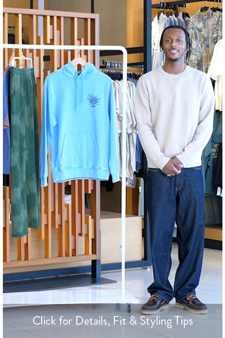 Vans Scratched Records Fleece Pullover Hoodie (Men) | Nordstrom
