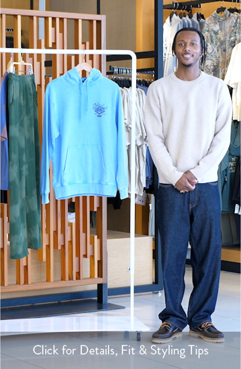 Scratched Records Fleece Pullover Hoodie, sales video thumbnail