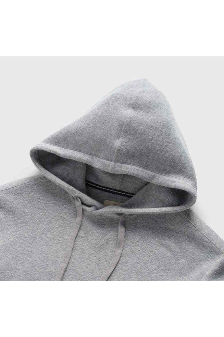 Justin Cashmist Fleece Hoodie, Alternate, color, heather grey