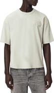 AllSaints Insignia Logo Appliqué Organic Cotton T-Shirt