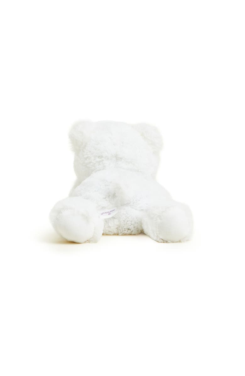Warmies White Bear Plush Toy, Alternate, color, White