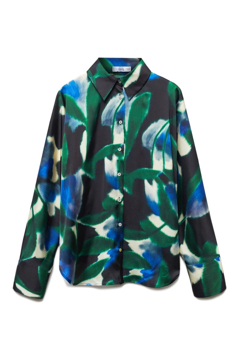 Print Shirt, Alternate, color, GREEN