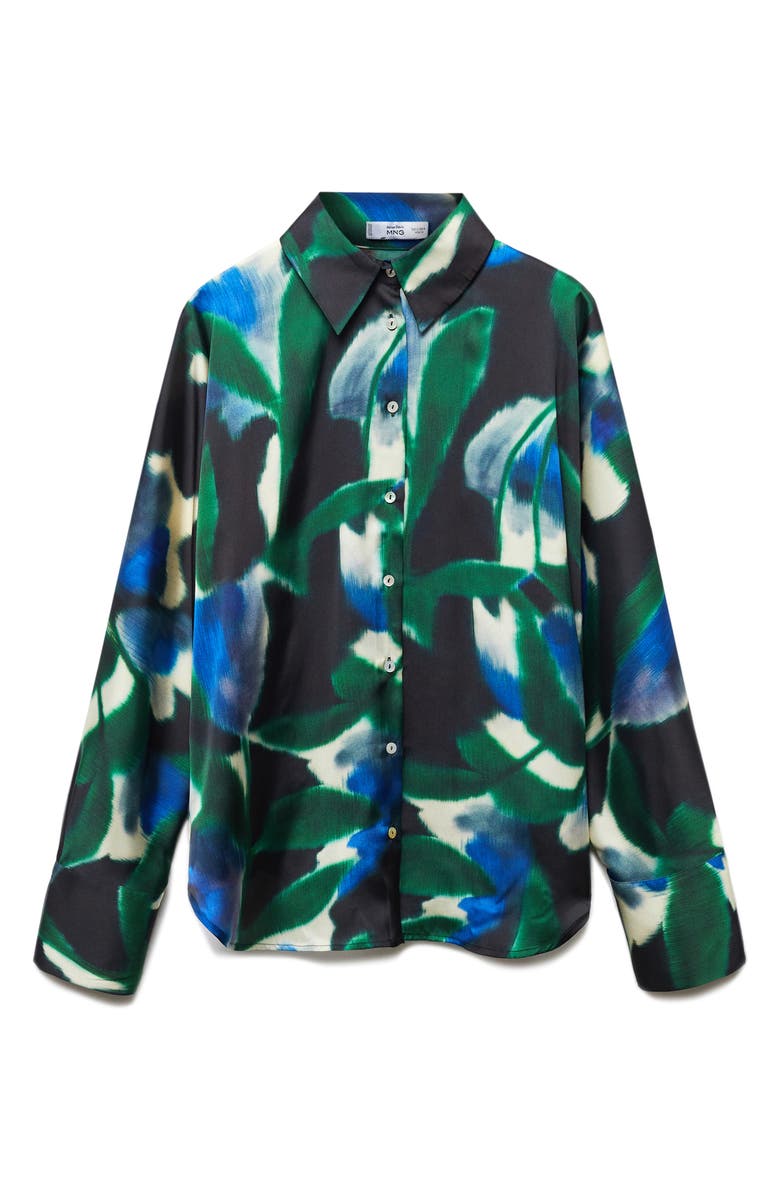 MANGO Print Shirt, Alternate, color, 