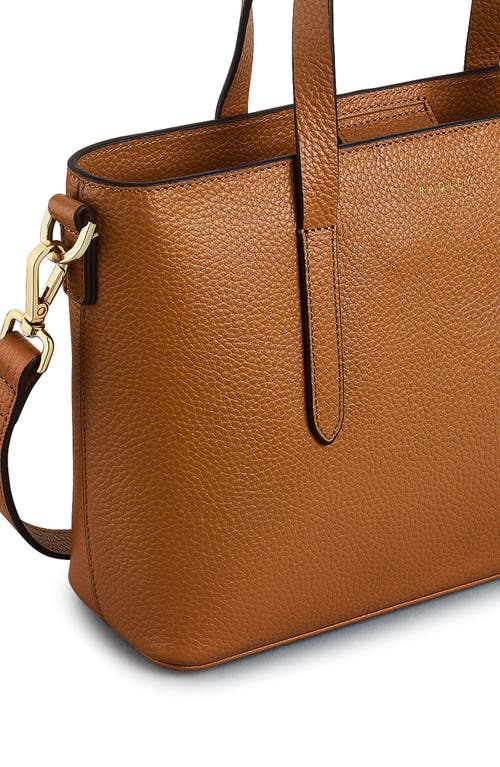 Radley Silk Street Small Open Top Satchel Bag In Brown