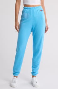 Aviator Nation Glitter Heart Sweatpants