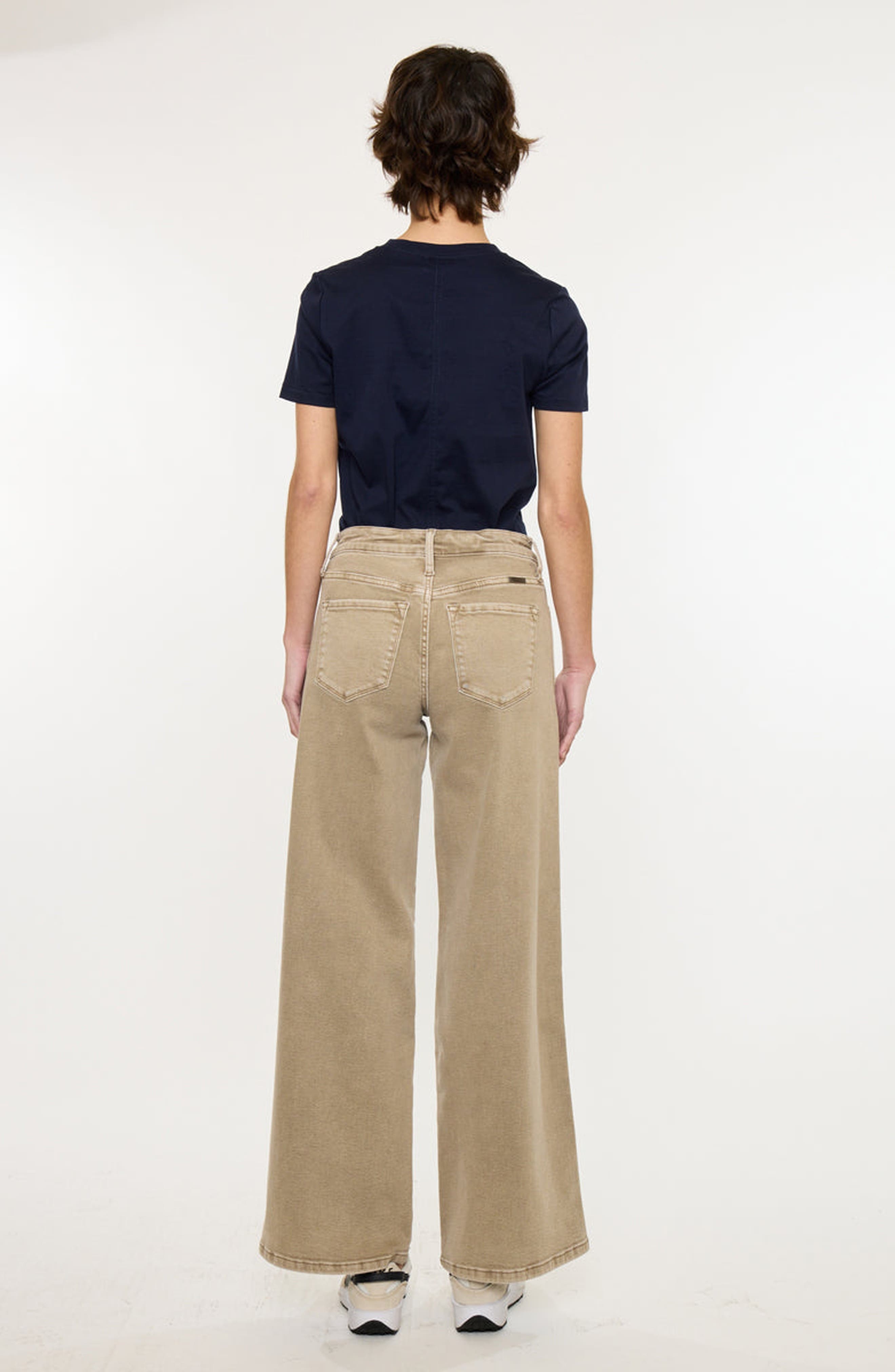 Natty Mid Rise Wide Flare Jeans - image 2