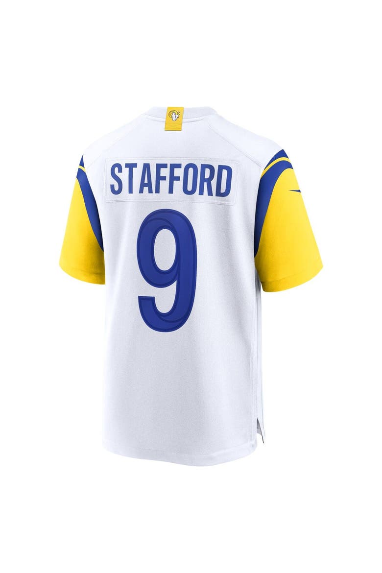 Men's Nike White Matthew Stafford Los Angeles Rams Alternate Game Jersey, Alternate, color, White