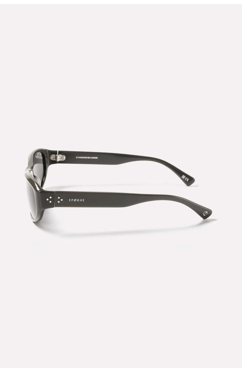 Epokhe Dome Sunglasses, Alternate, color, Gunmetal / Black Polarized