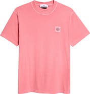 Stone Island Logo Patch Cotton T-Shirt