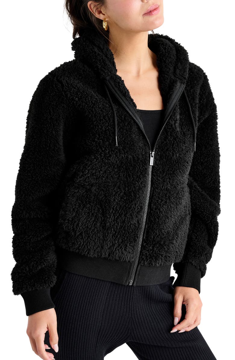 Splendid Elsa Faux Shearling Jacket, Main, color,