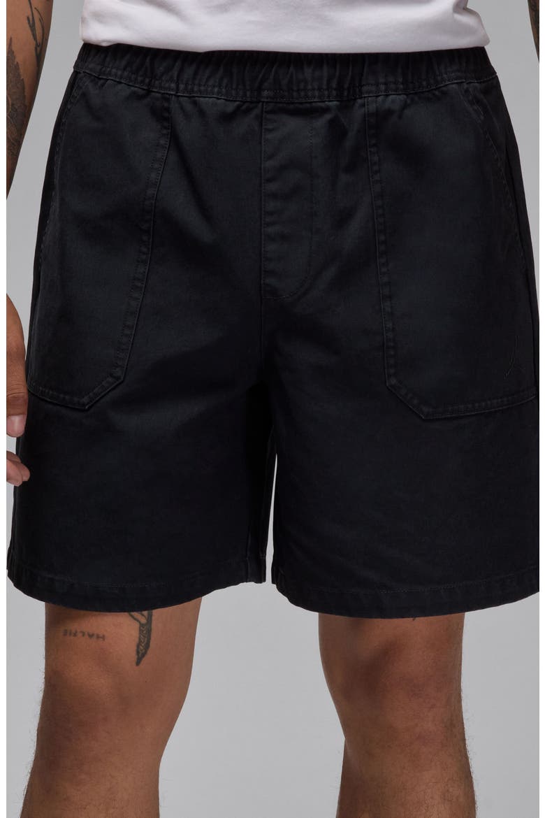 Essentials Woven Shorts, Alternate, color, BLACK