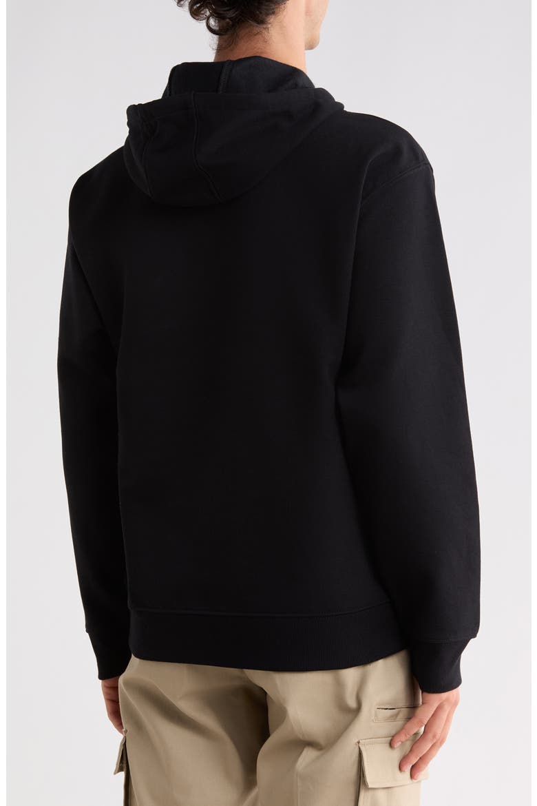 Tricolor Pullover Fleece, Alternate, color, KNIT BLACK
