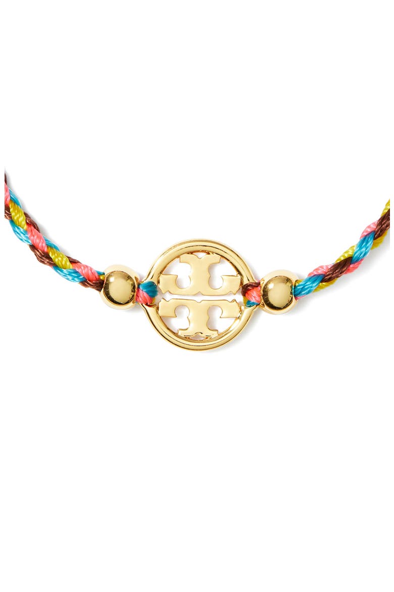Miller Slider Bracelet, Alternate, color, TORY GOLD / PINK MULTI