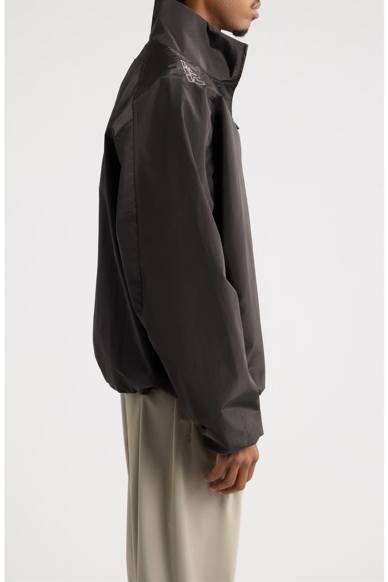 Modern Moto Track Jacket, Alternate, color, INK BLACK
