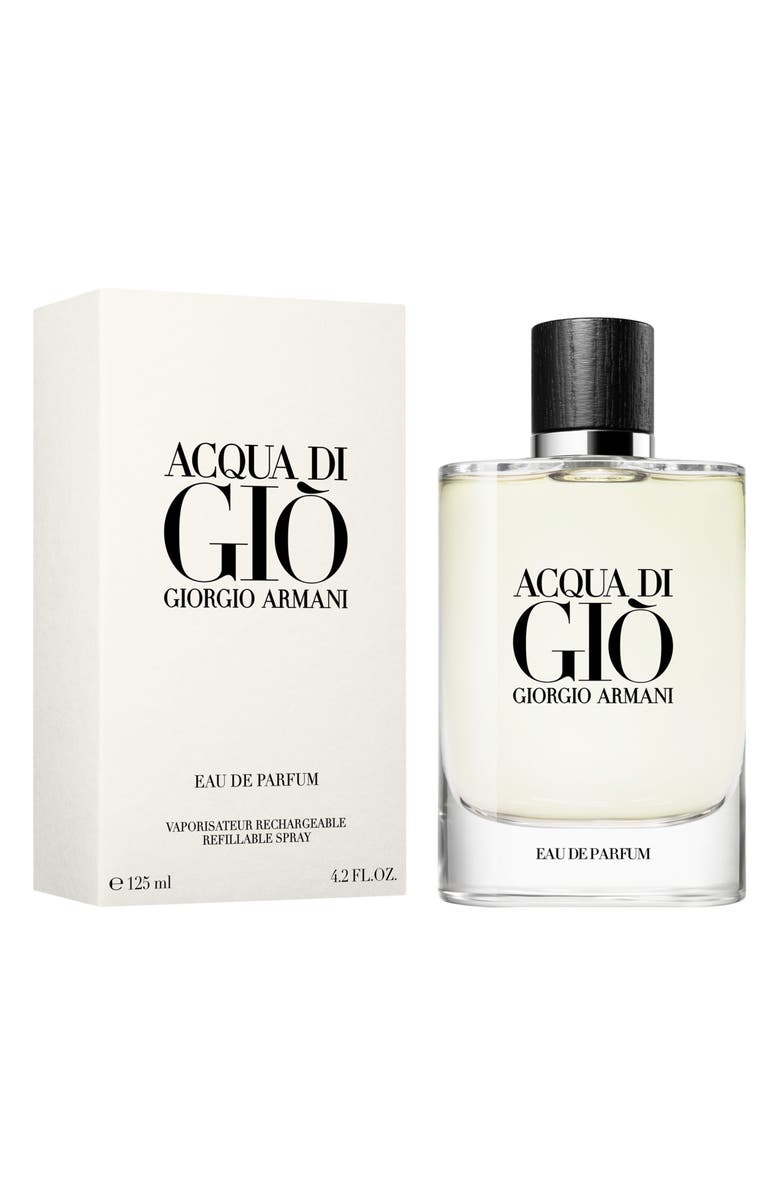 ARMANI beauty Acqua di Giò Refillable Eau de Parfum, Alternate, color, Bottle