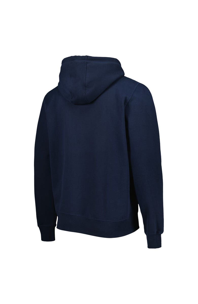 New Era Men's New Era College Navy Seattle Seahawks Ink Dye Pullover Hoodie, Alternate, color,