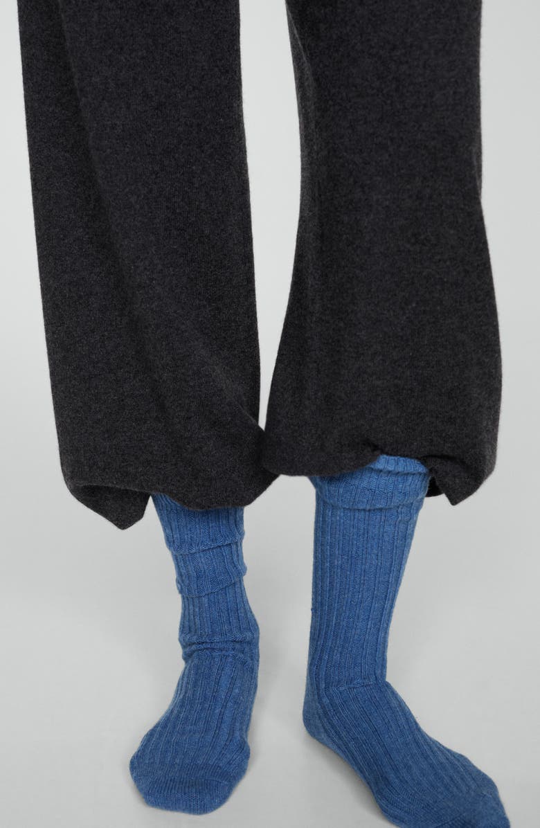 MANGO Cashmere Wide Leg Pants, Alternate, color, 