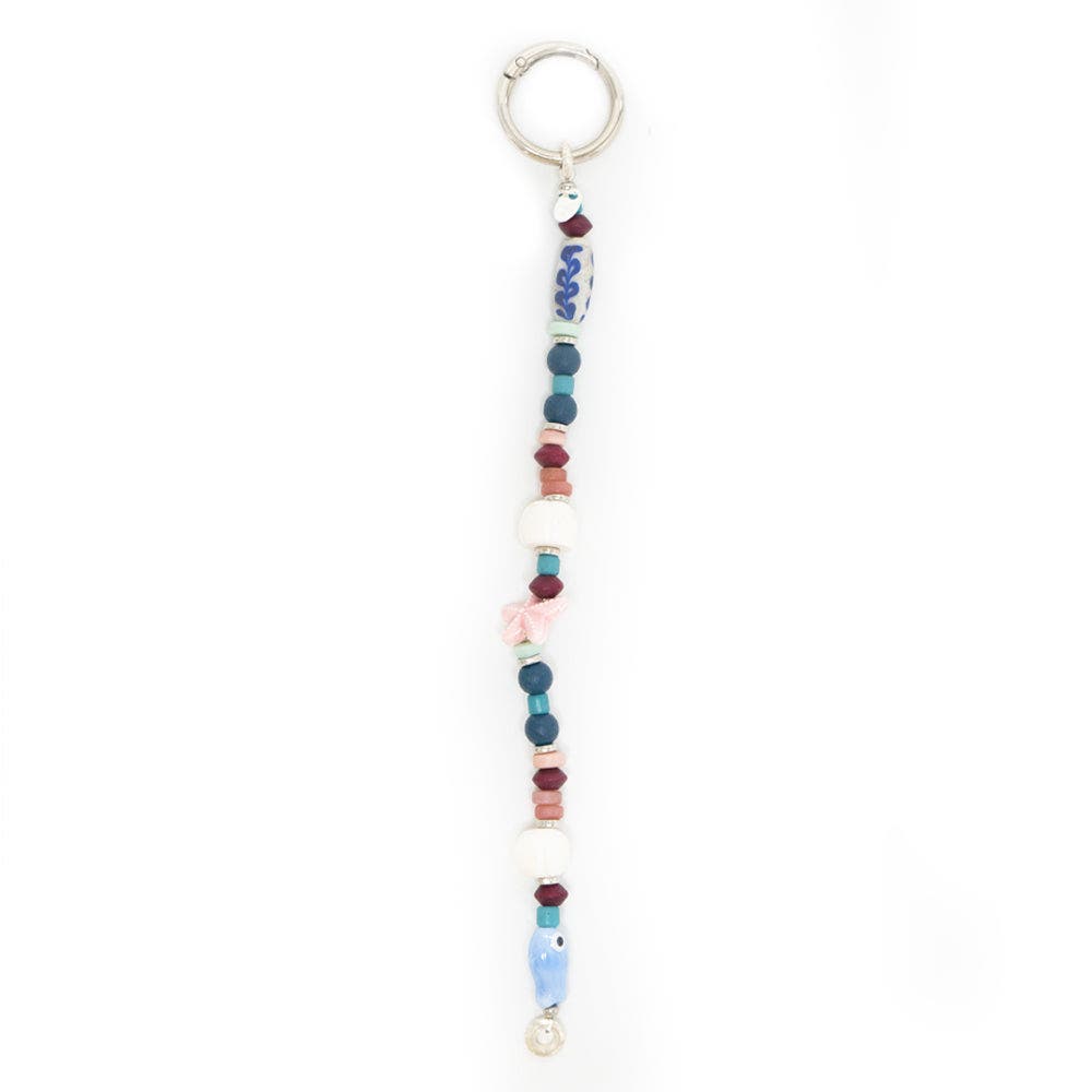 By Lilla Ocean Bagcharm, Alternate, color, Multi