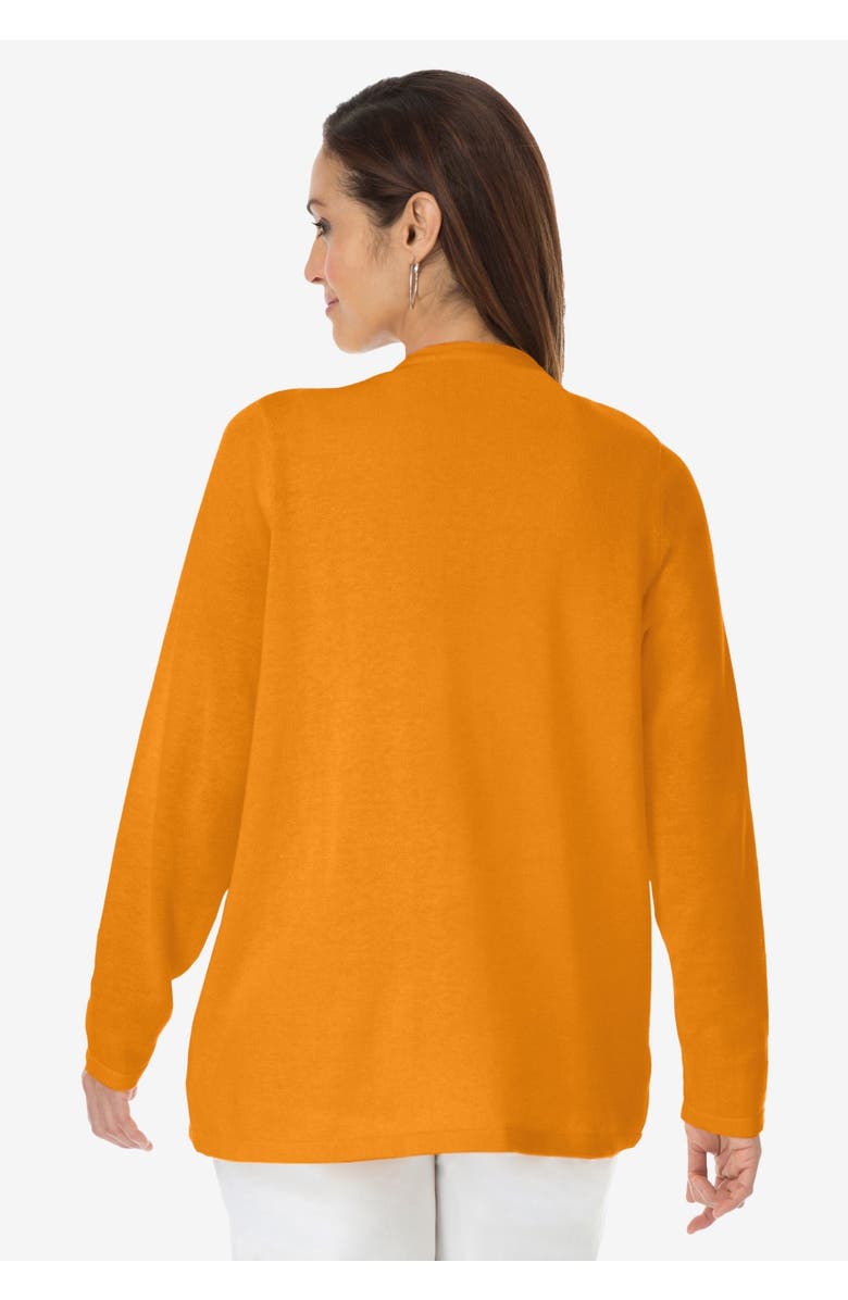 Jessica London Flyaway Cardigan, Alternate, color, Rich Gold