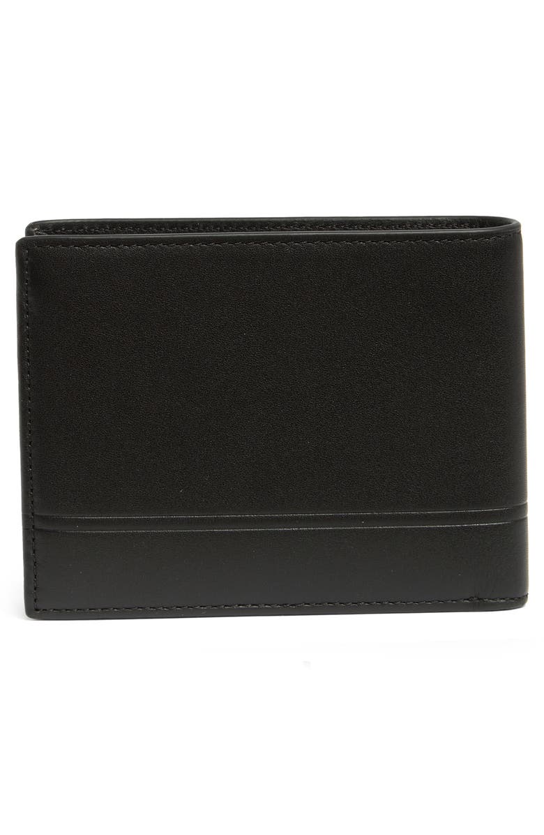 TUMI Double Bifold Wallet, Alternate, color, Black